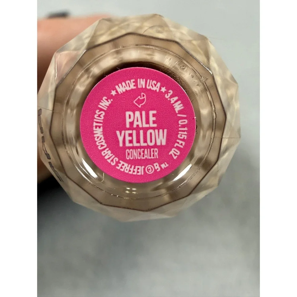 Jeffree Star Magic Star Liquid Concealer Pale Yellow Color Correcting Glam NWOB